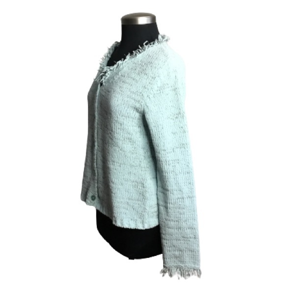 Luca Milani Knit Sweater Jacket Button Front M - Picture 2 of 7